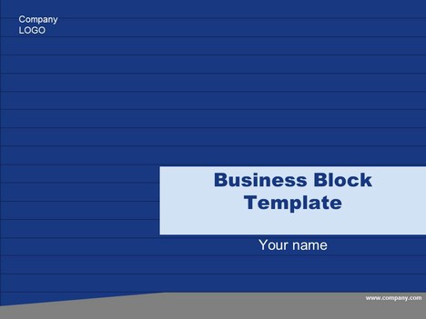 Free Business Block Template