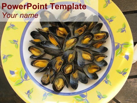 Mussel PowerPoint Template