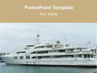 Ship PowerPoint Template thumbnail