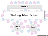 Wedding Table Planner Template thumbnail