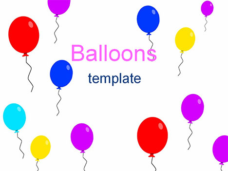 Food  Kids Birthday Party on Some Simple Birthday Balloons  Ideal For A Kids Party Invite