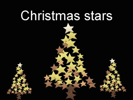   Christmas Stars Template 