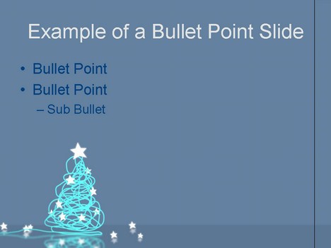 Christmas Tree Template slide2