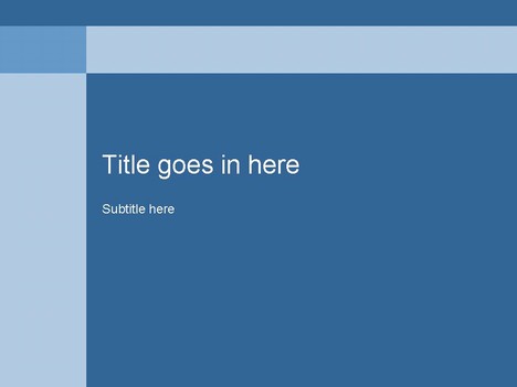 powerpoint templates blue. Blue PowerPoint Template