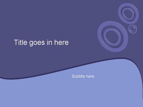 Circles Purple