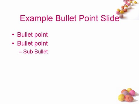 Power Point Template on Easter Pastel Eggs Powerpoint Template Slide2