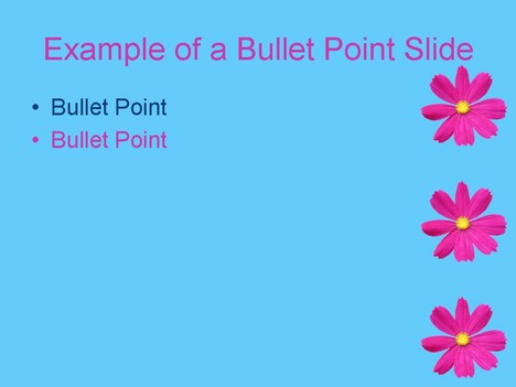 Flowers Powerpoint Background