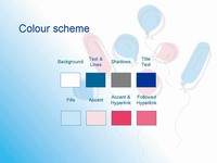 Birthday Balloons 1 PowerPoint Template slide3