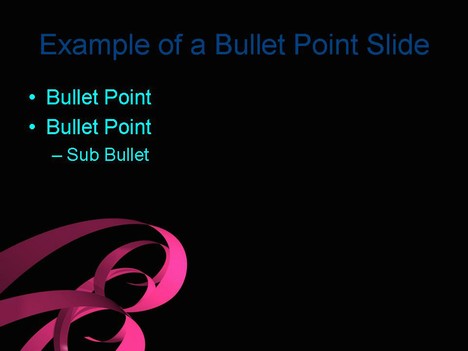 powerpoint template design. Ribbons Template slide2