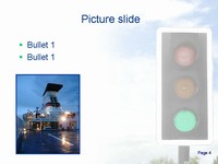 Traffic Lights Animated Template slide4