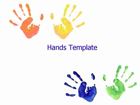 Childrens Wallpaper on Highly Effective Hands Template Showing A Number Of Child Hand