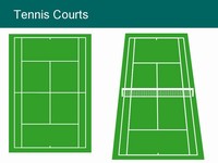 Free Tennis Clip Clip Art ball shoes racket PowerPoint Template slide3
