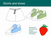 Free Tennis Clip Clip Art ball shoes racket PowerPoint Template slide4