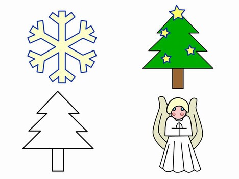 tree clipart images. christmas tree clipart.
