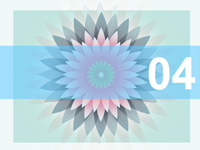 Vector flowers template slide4