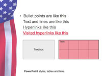 American flag PowerPoint template slide4