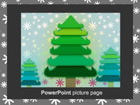 Christmas Vector Snow Template slide3