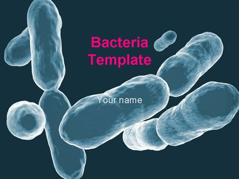 Power Point  Free on Here Is A Scary Looking Template  It Is A Simulation Of Bacteria Type