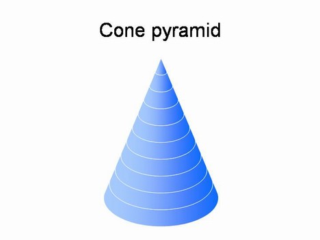 Funnel and Pyramid Clip Art Shapes PowerPoint Template slide2
