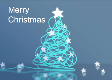 Business Card Vector Free on Corporate Style Christmas Card Powerpoint Template