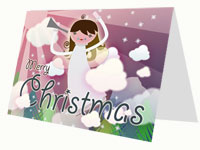 Christmas Angel Card