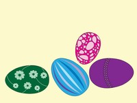 Easter egg template slide3