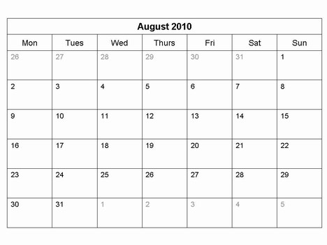 Powerpoint Calendar Template on Free 2010 Academic Calendar Powerpoint Template Slide2