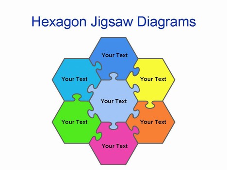 to use a jigsaw puzzle. We have included a number of PowerPoint jigsaw 