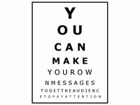 Optician’s charts