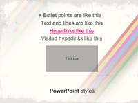Rainbow background design PowerPoint Template slide4
