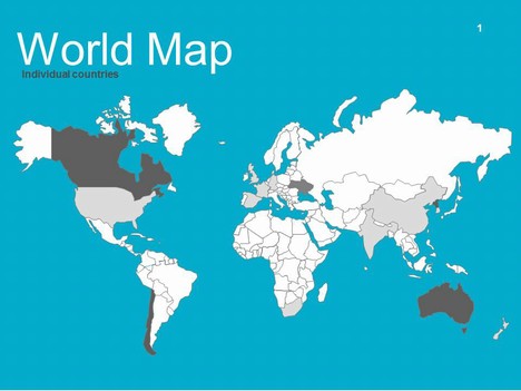World Maps Vector Editable – Updated