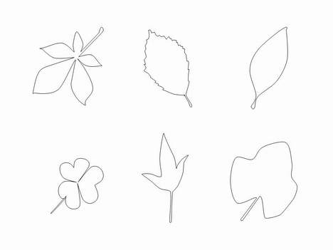 Free Leaf Clip Art PowerPoint Template slide2