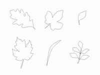 Free Leaf Clip Art PowerPoint Template slide3