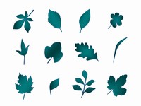Free Leaf Clip Art PowerPoint Template slide4
