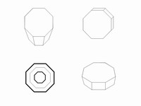 Octagon Clip Art Template slide3