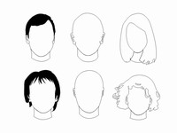 Face Outlines Template slide3