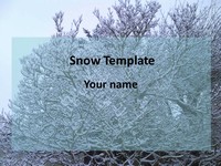 Snow PowerPoint Template