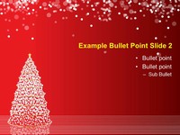 Christmas Tree Lights Template slide3