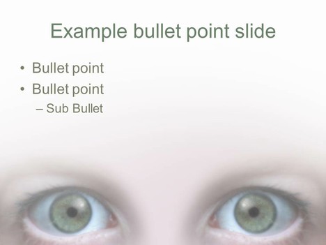 eye powerpoint template animated powerpoint presentation template