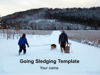 Going Sledging Template