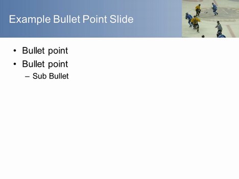 Ice Hockey Template slide2