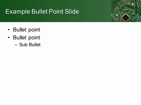 Printed Circuit Board Template slide2