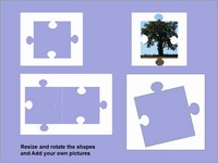 Transparent Puzzle Piece Template slide3