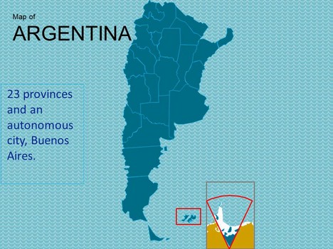 map of argentina powerpoint presentation back to school powerpoint template free