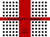 Dot Wrapped Ribbon PowerPoint