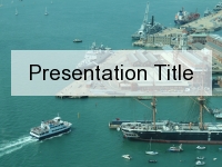 Maritime Navigation PowerPoint Template thumbnail