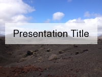 Volcanic Abyss PowerPoint Template thumbnail