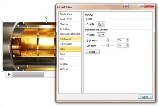 Figure-6 Formatting options