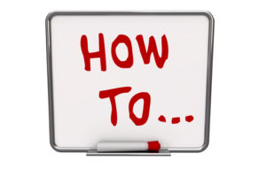 A “How To” Speech