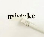 the word mistake